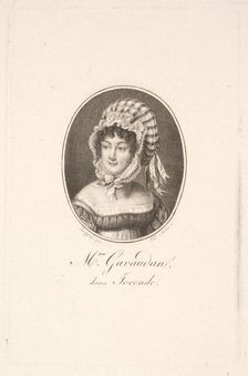 Portrait of Madame Gavaudan. Creator: Augustin de Saint-Aubin