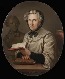 Portrait of Madame Geoffrin, 18th century. Creator: Unknown
