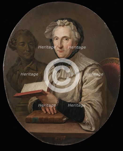 Portrait of Madame Geoffrin, 18th century. Creator: Unknown.