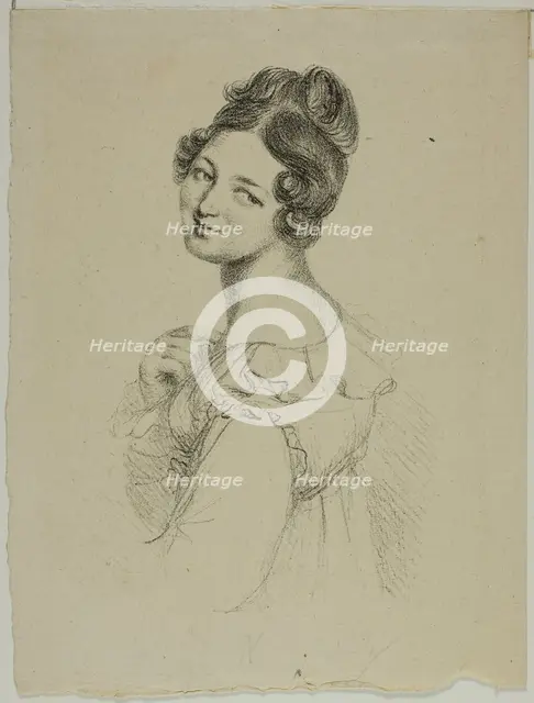 Portrait of Madame Giacomelli, 1817–20. Creator: Vivant Denon.