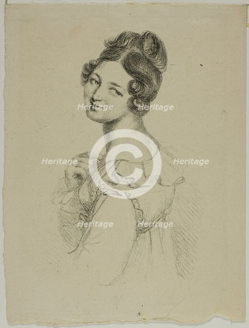 Portrait of Madame Giacomelli, 1817–20. Creator: Vivant Denon.