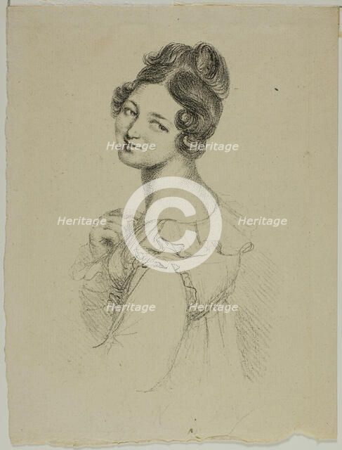 Portrait of Madame Giacomelli, 1817–20. Creator: Vivant Denon.