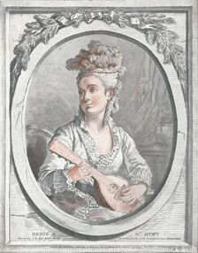 Portrait of Madame Huet c18th century. Artist: Gilles Demarteau