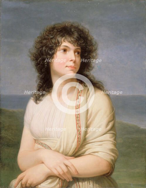 Portrait of Madame Hamelin, born Fortunee Lormier-Lagrave (1776-1851), 1798. Creator: Andrea Appiani.