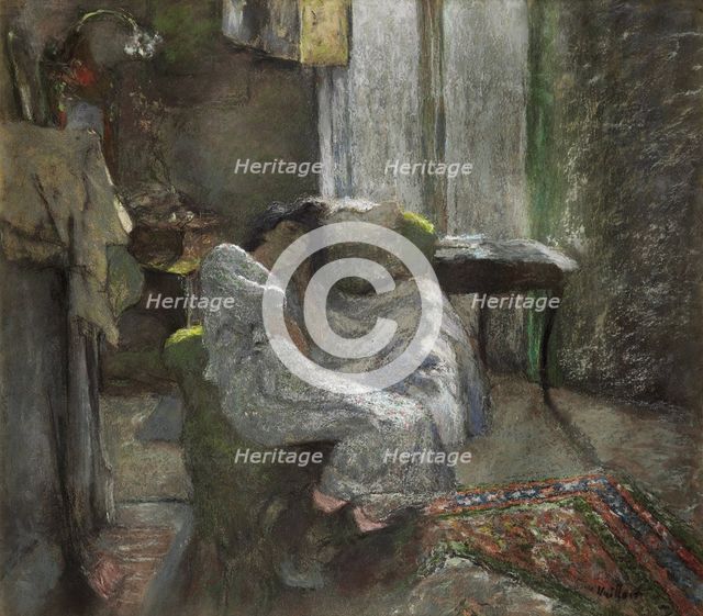 Portrait of Madame Hessel, 1910. Creator: Vuillard, Édouard (1868-1940).