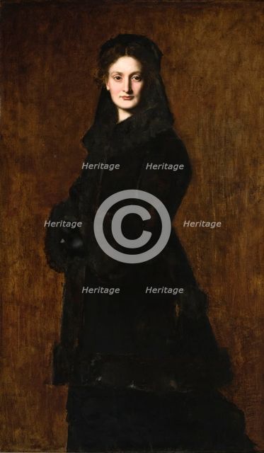 Portrait of Madame Paul Duchesne-Fournet (image 2 of 5), 1879. Creator: Jean Jacques Henner.