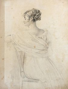 Portrait of Madame Récamier (1777-1849). Creator: Gérard, François Pascal Simon (1770-1837)