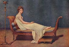 Portrait of Madame Recamier, 1800, (1911). Artist: Jacques-Louis David