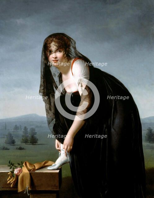 Portrait of Madame Soustras, 1802.