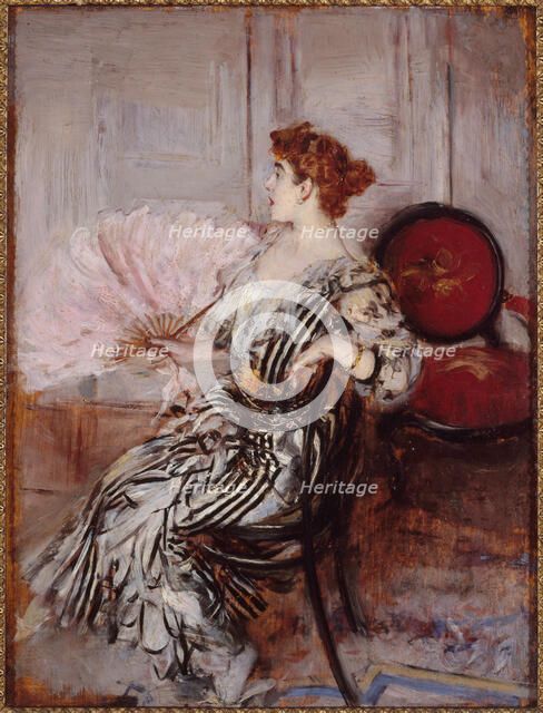 Portrait of Madame Torri, dancer at the Opera, c1900. Creator: Giovanni Boldini.