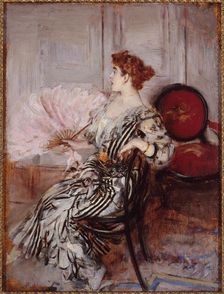 Portrait of Madame Torri, dancer at the Opera, c1900. Creator: Giovanni Boldini