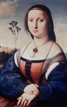 Portrait of Maddalena Doni 1506. Artist: Raphael