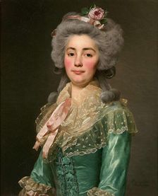 Portrait of Mademoiselle de Fontenay , 1784