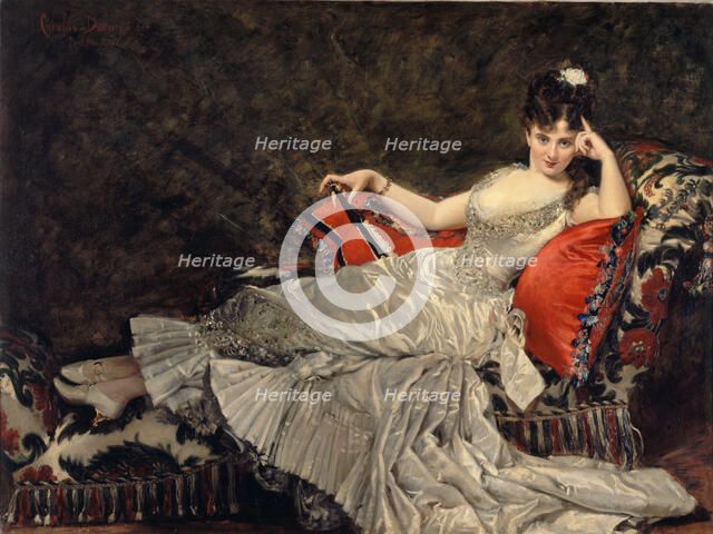 Portrait of Mademoiselle de Lancey. Artist: Carolus-Duran, Charles Émile Auguste (1837-1917)