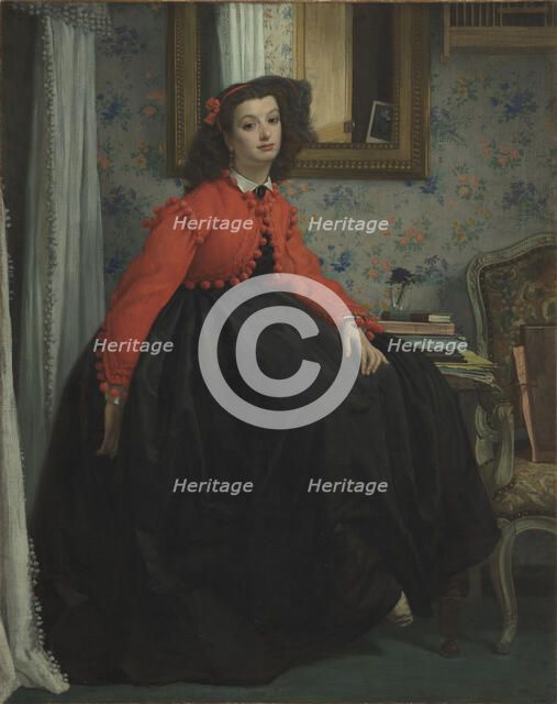 Portrait of Mademoiselle L. L., 1864.