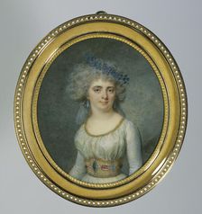 Portrait of Mademoiselle Raucourt, 1790. Creator: Jean Baptiste Jacques Augustin