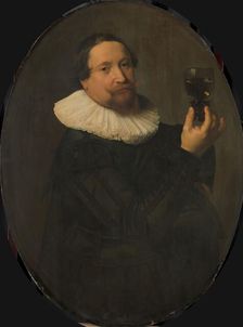 Portrait of Maerten Rey (1595/96-1632), 1627. Creator: Nicolaes Eliasz Pickenoy