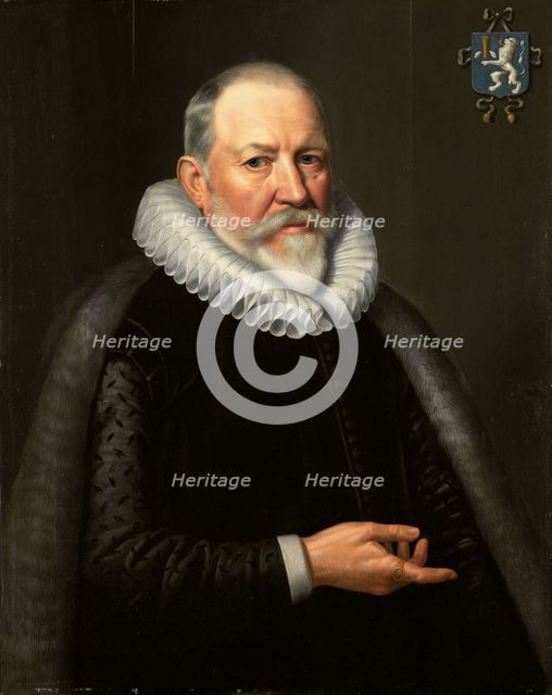 Portrait of Maerten Ruychaver (1545-1626), after 1653. Creator: Unknown.