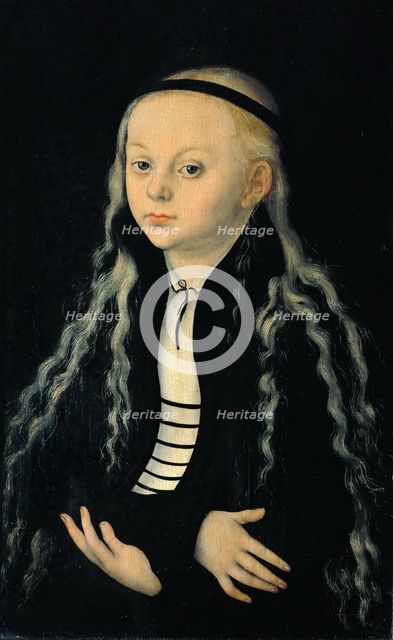 Portrait of Magdalena Luther (1529-1542), c.1540.