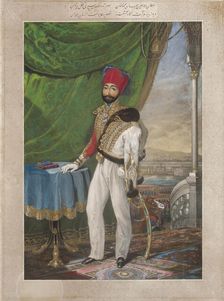 Portrait of Mahmud II (1785-1839), Sultan of the Ottoman Empire, Early 19th cen.. Creator: Anonymous
