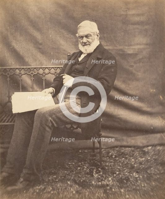 Portrait of Major Anderson, ca. 1856-59. Creator: Horatio Ross.