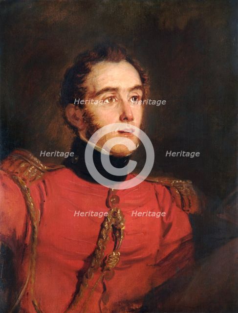 Portrait of Major-General John Freemantle, British soldier, 1821. Artist: Jan Willem Pieneman.