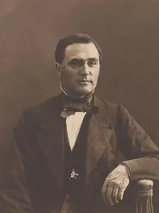 Portrait of man, 1860-1861. Creator: Nadar