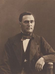 Portrait of man, 1860-1861. Creator: Nadar