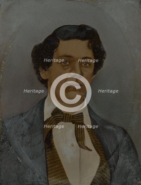 Portrait of man, 1860s-1880s. Creator: Unknown.