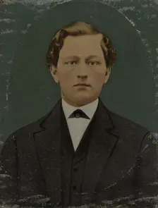 Portrait of man, 1860s-1880s. Creator: Unknown