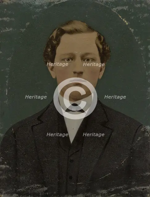 Portrait of man, 1860s-1880s. Creator: Unknown.