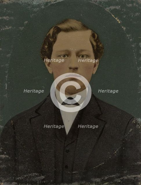 Portrait of man, 1860s-1880s. Creator: Unknown.