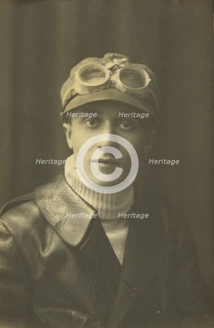 Portrait of man, 1915-1930. Creator: Fédèle Azari.