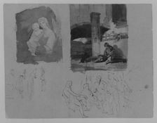Portrait of Man (from Sketchbook), 1810-20. Creator: Thomas Sully