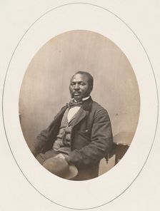 Portrait of Man, Harvard University, 1861. Creator: George K Warren