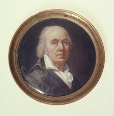 Portrait of man with an open collar, c1795. Creator: Ecole Francaise
