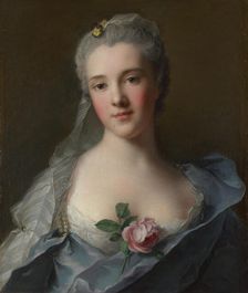 Portrait of Manon Balletti (1740–1776), 1757. Artist: Nattier, Jean-Marc (1685-1766)
