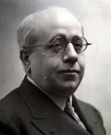 Portrait of Manuel Azaña Díaz (1880-1940) Spanish writer and politician, he was president of gove…