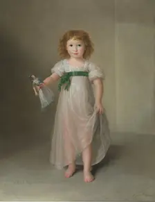Portrait of Manuela Téllez-Girón, 1797. Creator: Agustin Esteve y Marqués