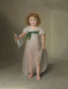 Portrait of Manuela Téllez-Girón, 1797. Creator: Agustin Esteve y Marqués