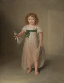 Portrait of Manuela Téllez Girón y Pimentel (1794-1838), Duchess of Abrantes, 1797