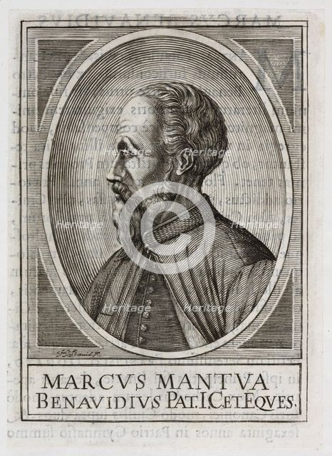 Portrait of Marco Mantova Benavides (1489-1582).