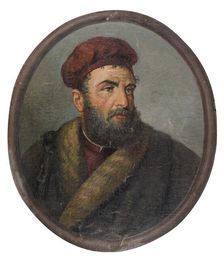 Portrait of Marco Polo, 19th century. Creator: Anonymous ()