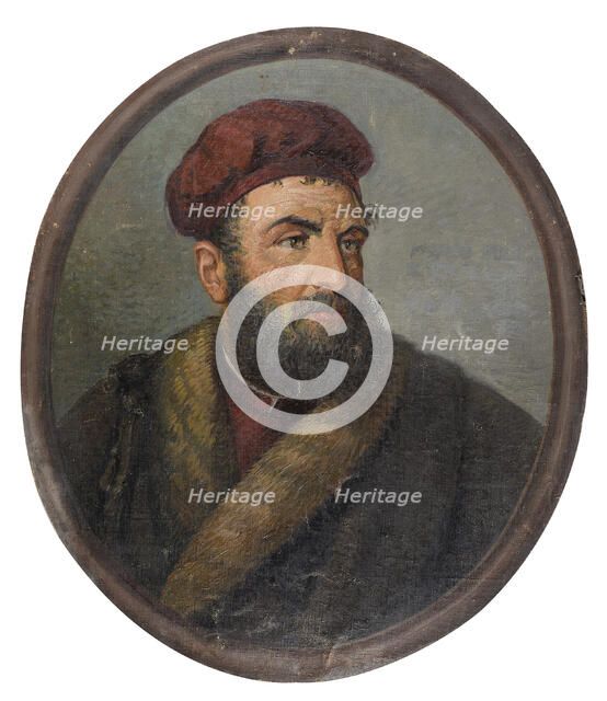 Portrait of Marco Polo, 19th century. Creator: Anonymous ().