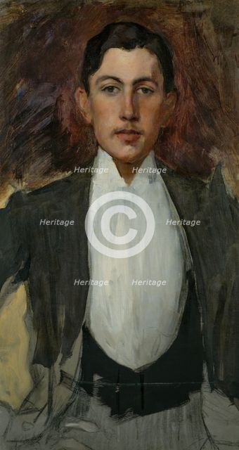 Portrait of Marcel Bing, c1895. Creator: Paul Albert Besnard.