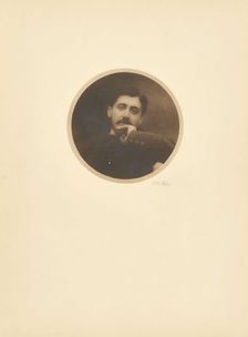 Portrait of Marcel Proust, 1896. Creator: Wegener, Otto (1849-1924)