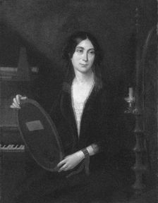Portrait of Marceline Desbordes-Valmore (1786-1859). Creator: Ledru, Hilaire (1769-1840)
