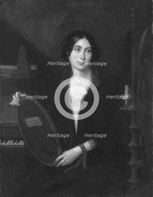 Portrait of Marceline Desbordes-Valmore (1786-1859). Creator: Ledru, Hilaire (1769-1840).