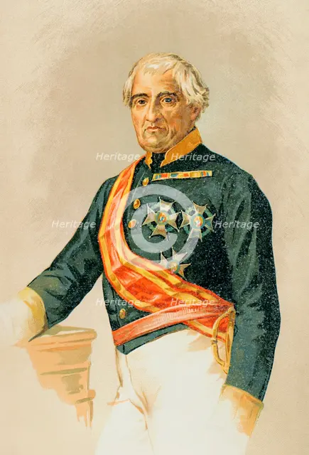 Portrait of Marcelino Oráa (1788-1851), Spanish military and politician, 1890. Creator: Unknown.