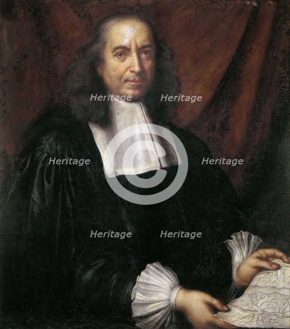 Portrait of Marcello Malpighi (1628-1694).